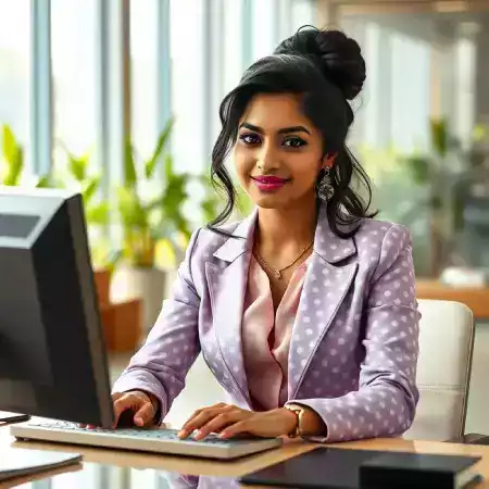 Customer support team helping customers